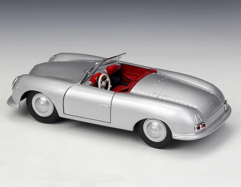 1:24 Welly Porsche 356 1948 No.1 Roadster silver Diecast модель автомобиля|Наземный транспорт| |
