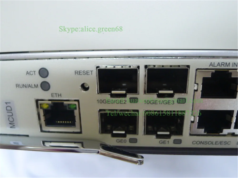 Хуавэй 19 &quotдюймов Мини OLT MA5608T с 2*10 г uplink плата MCUD1 + 1 * AC DC питания MPWD без платы. |