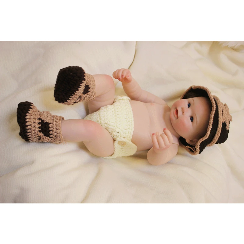 Настоящее касание 51 см полное тело силикона Reborn Baby Doll игрушки новорожденный мальчик кукла подарки на Рождество и день рождения подарок Bathe игрушка