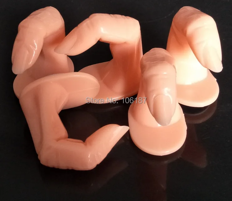 Модные искусственные профессиональные Пальцы для обучения Нейл Арту 10 шт.|professional