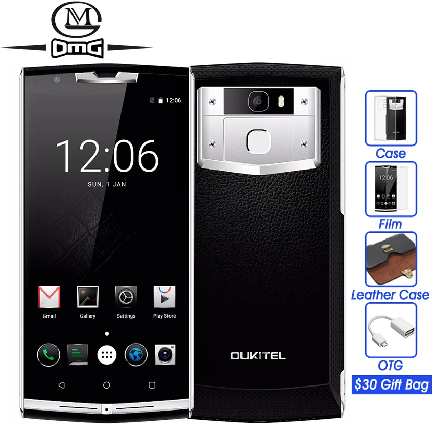 Conquest S8 смартфон IP68 водонепроницаемый ударопрочный 4 Гб ОЗУ 64 Гб ПЗУ MTK6755 Восьмиядерный Android 6,0 6000 мАч аккумулятор мобильный телефон