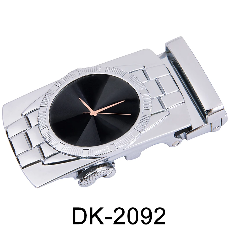 DK-2092 Бренд DiBanGu, мужской ремень с пряжками для мужчин, кожаный ремень, автоматические пряжки без ремня, деловой сплав, Золотой ремень, пряжка, Heaad - Цвет: DK-2092