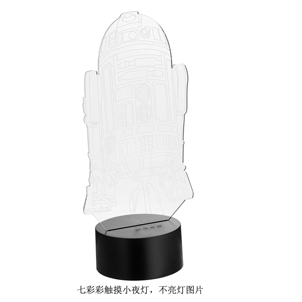 Новинка светодиодный 3d светильник Luminaria ночник дистанционный сенсорный