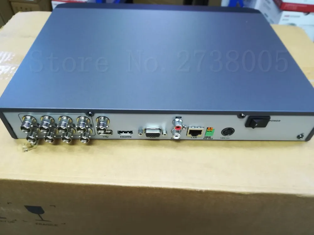 Hikvision H.265 Turbo HD DVR DS 7208HQHI K1 заменить F1/N Поддержка HDTVI/HDCVI/AHD/аналоговый/IP камера до 3MP