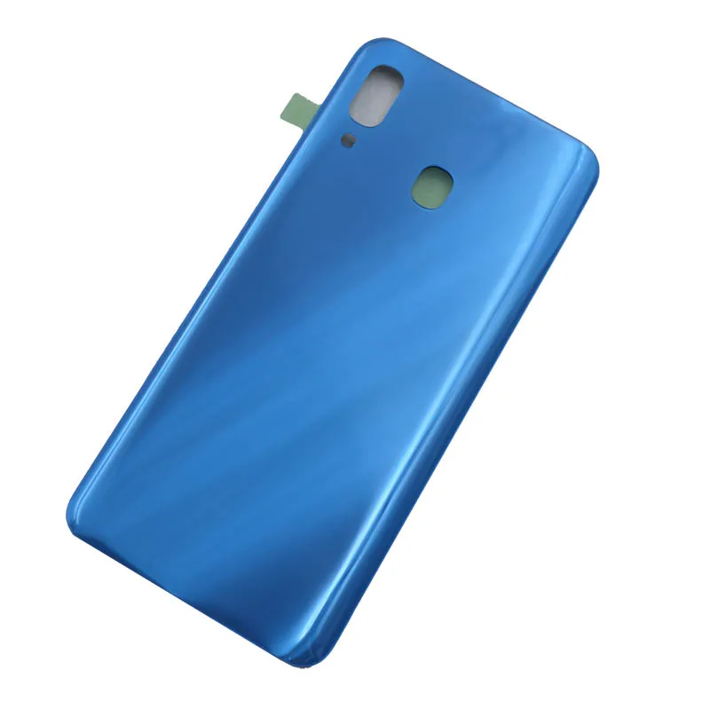 Для samsung Galaxy A20 A30 A40 A50 A70 задняя крышка для батареи стеклянная крышка A205F A305F A405F A505F Задняя Дверь Корпус чехол Замена