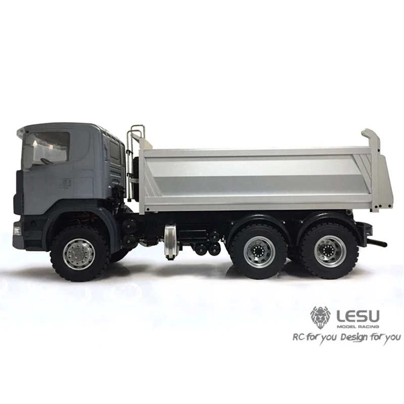 1/14 гидравлический самосвал Scania полный привод 6X6 с высоким крутящим моментом