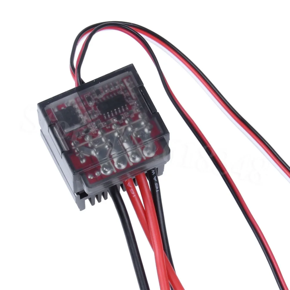 Регулятор скорости с щеткой ESC 320A высокого напряжения задним тормозом RC HSP 1/10 1/8