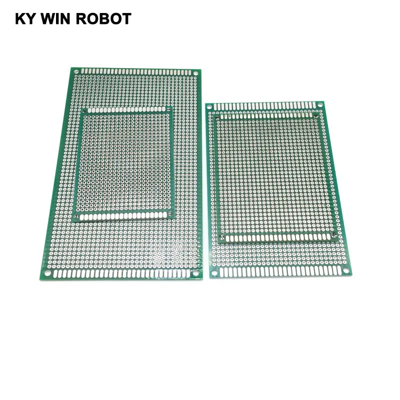 4 шт. 6x8 7x9 8x12 9x 15 см двухсторонний медный прототип печатной платы универсальная