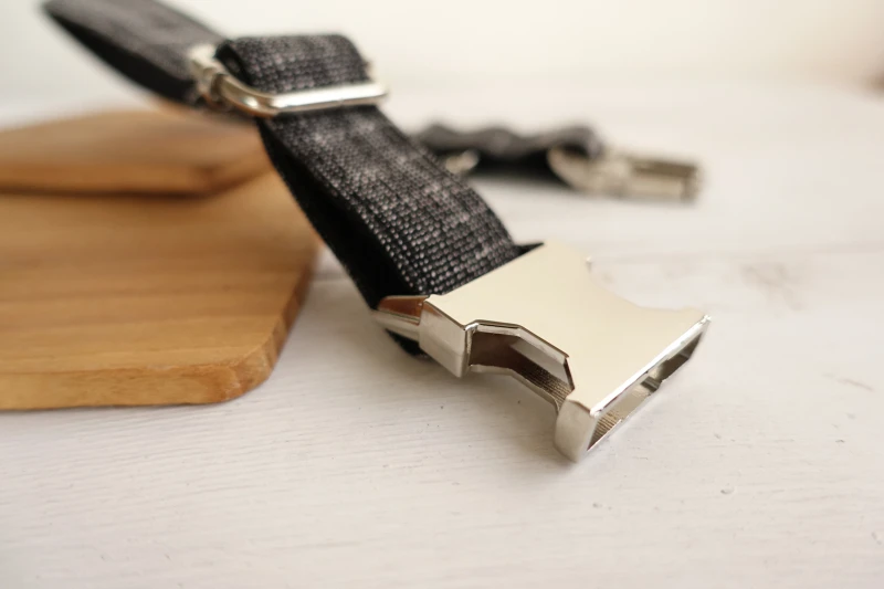 MUTTCO розничная продажа высокое качество ошейник для собаки черный костюм дизайн 5