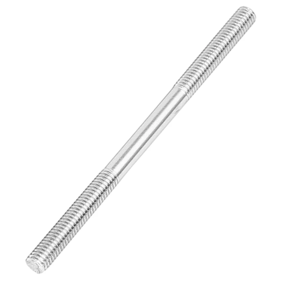 M6x100mm Нержавеющая сталь Двойной Конец Шпильки резьбовые болт 5 шт. |