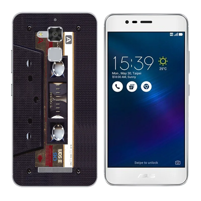 Cover for Asus Zenfone 3 Max ZC520TL Botanic Printing Case Silicon Coque ZenFone Deluxe ZS550KL Soft TPU Phone Bag |