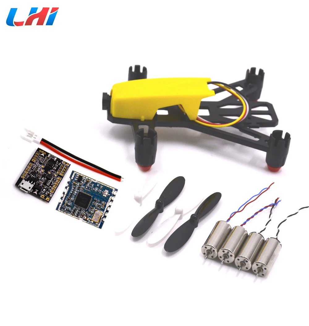 1 комплект Q100 Супер Мини FPV Racer Quadcopter DIY Indoor Kit рамка + 4 шт. 8520 мотор модуль TX5813 F3 EVO