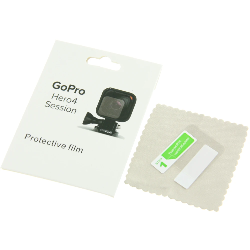 Ultra Clear Стекло объектив Go Pro 4 сеанса протектор Плёнки для GoPro Hero Экран | Электроника