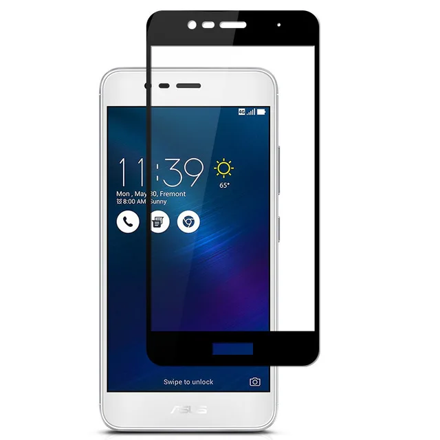 Полностью покрывающее закаленное Стекло для ASUS Zenfone 3 MAX ZC520TL ZC 520 TL Max3 X008D X008 чехол