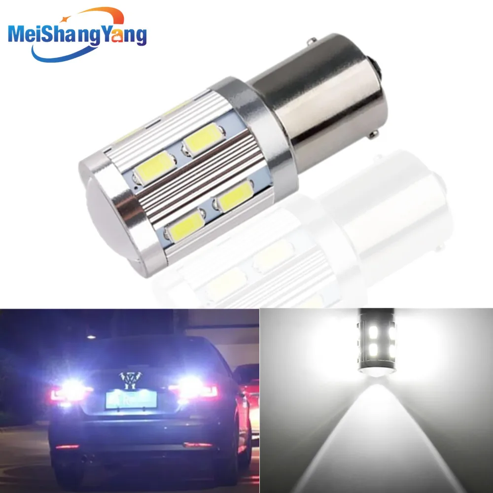 1156 BA15S 12 SMD Реверсивные лампы Cree светодиодный чип высокой мощности p21w R5W