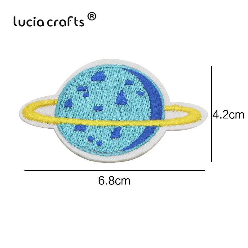 Lucia crafts 1 шт./лот мульти-Стили вышитые железные патчи для одежды наклейки значки DIY Швейные аксессуары L0903
