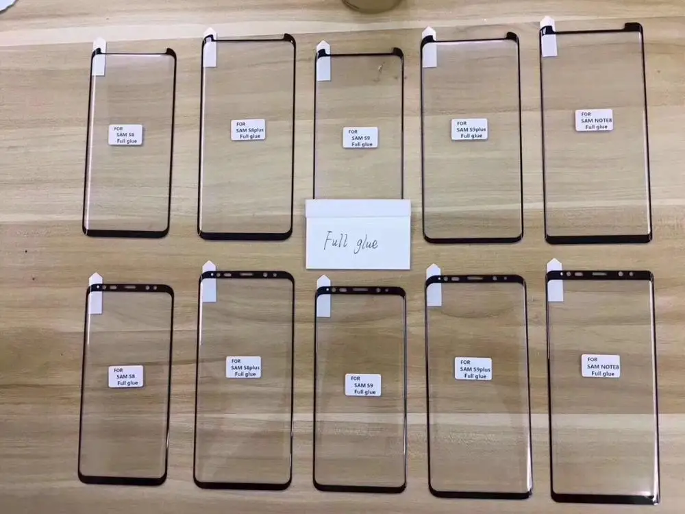 Защита экрана из закаленного стекла для samsung Galaxy S10 S9 S8 Plus Note9 Note8 S7 S6edge изогнутая