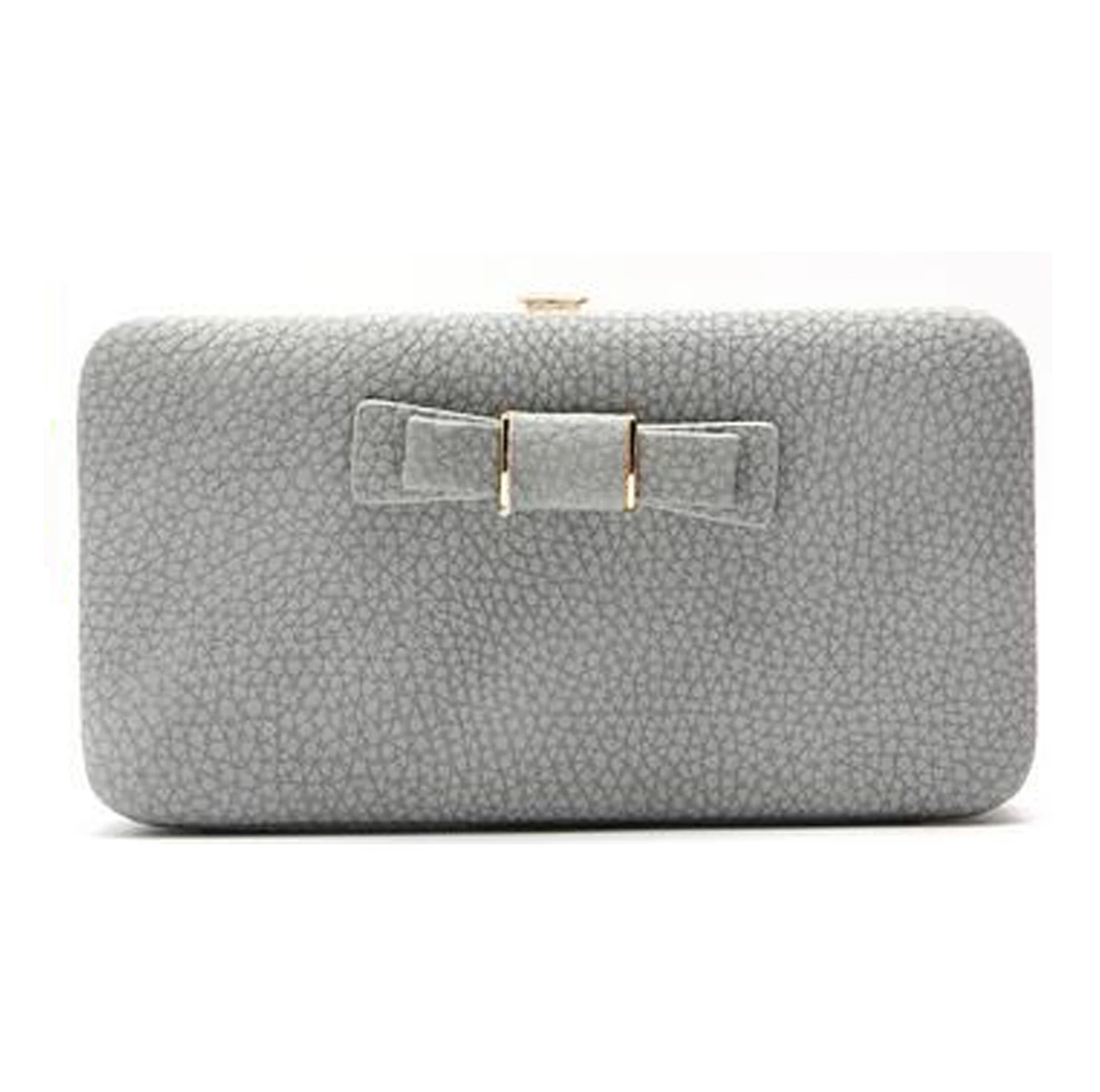 

Gaorui New Women Bow Wallet Fashion Long PU Leather Card Money Phone Holder Large Capacity Purse Ladies Lovely Day Clutch Bag