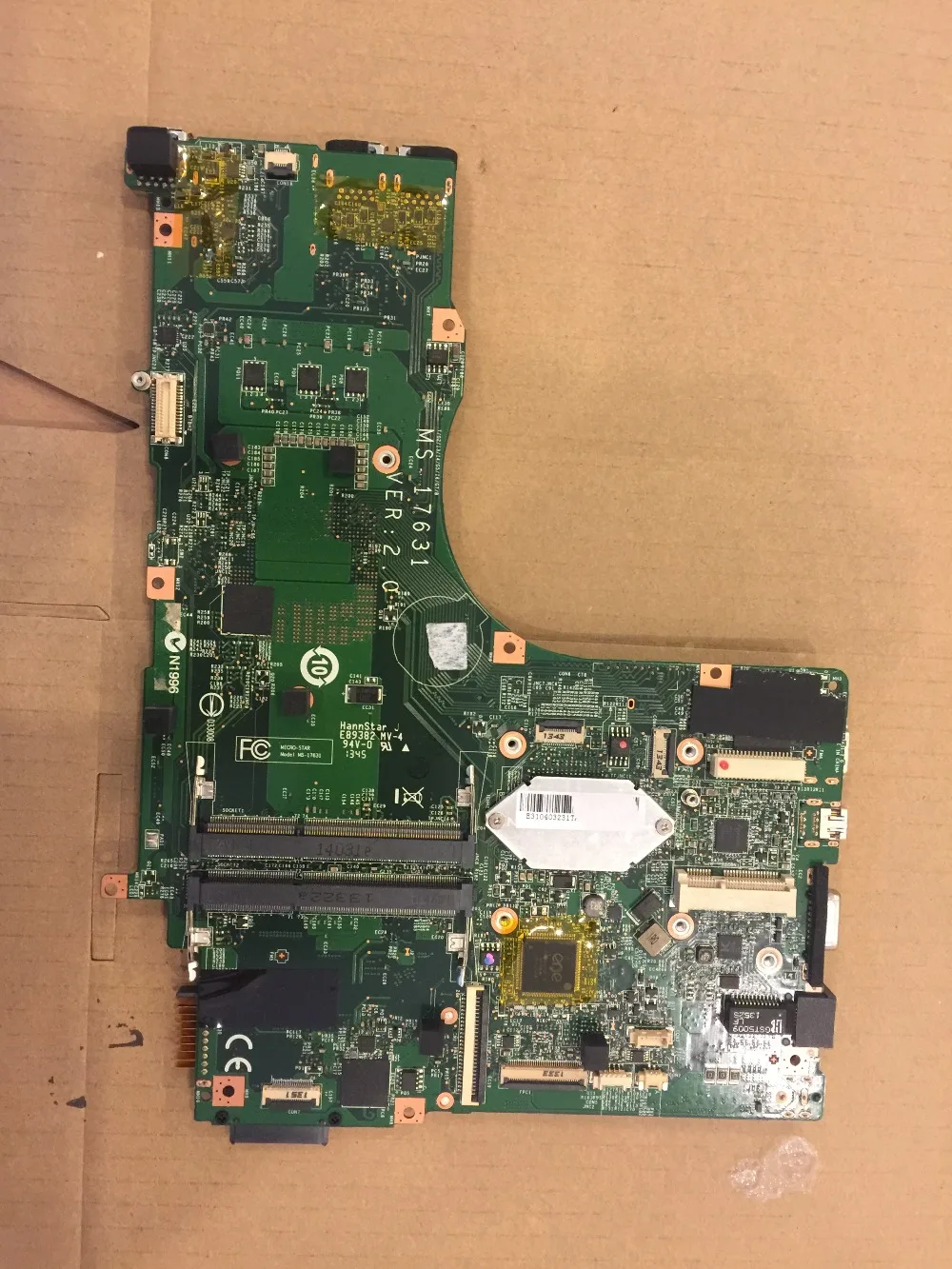 Оригинальная материнская плата для ноутбука MSI GT70 MS-17631 RVE2.0 полностью