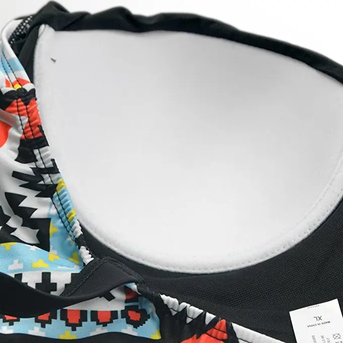 Женский винтажный купальник монокини большого размера плюс слитный с