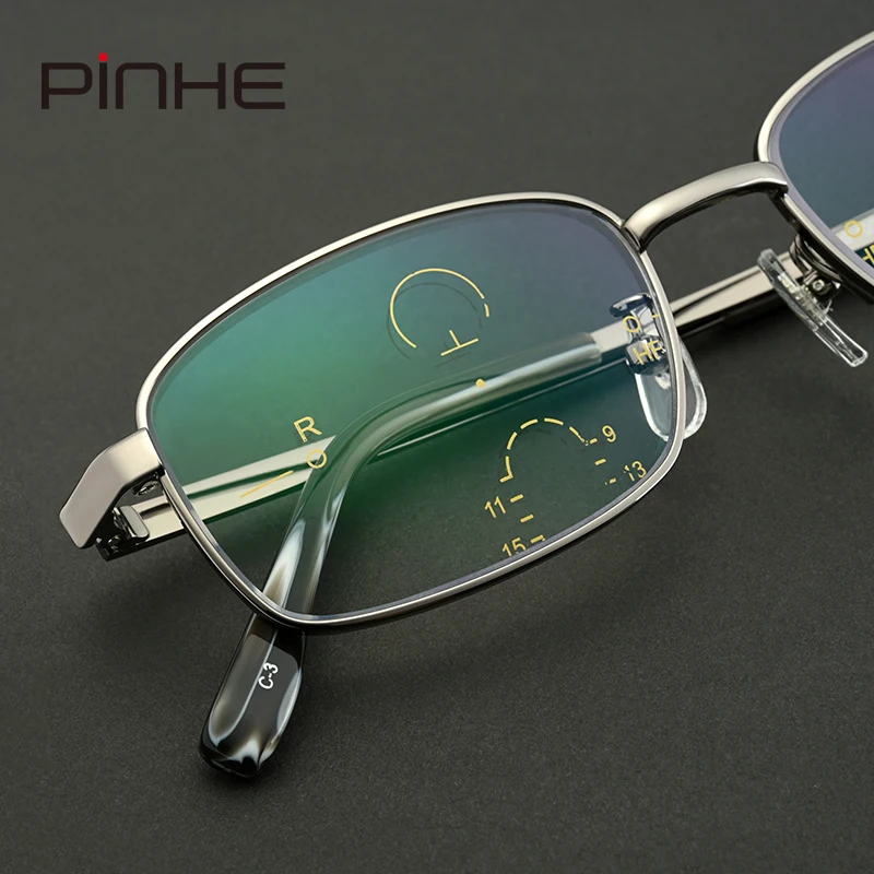 Pinhe Новинка Для мужчин оптических оправ очков компьютер Очки сплав коммерческих