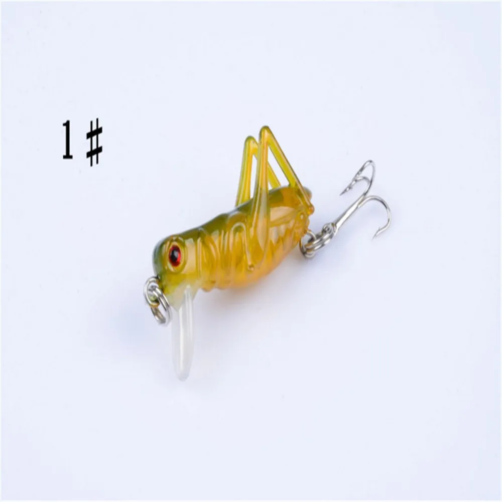 FISHINAPOT 1 шт. 40 мм 3 г Кузнечик насекомые рыболовные приманки Летающий воблер