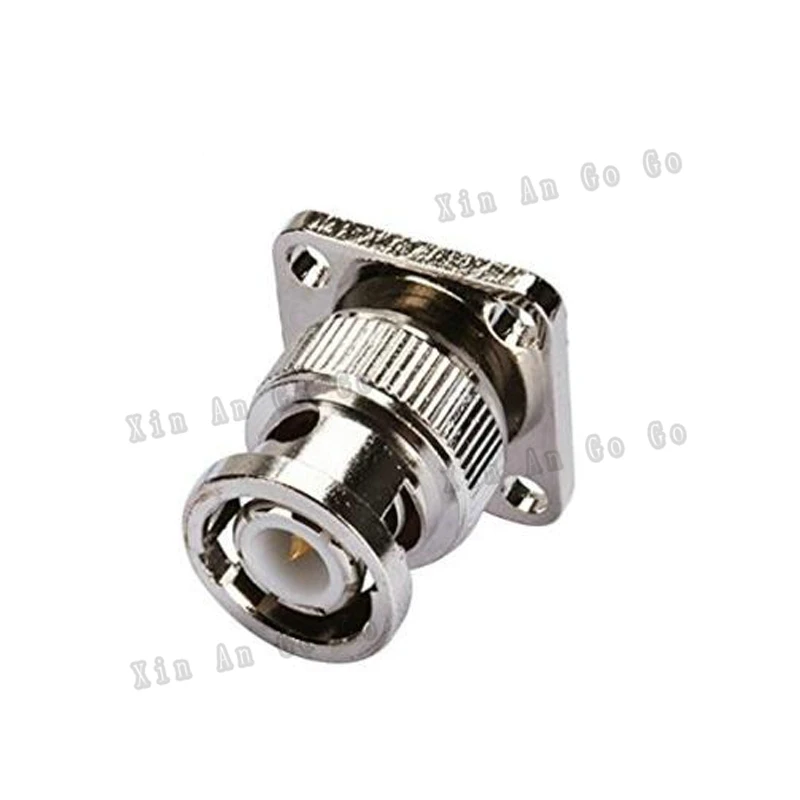 

5 шт. BNC male 4 Hole Mount plug с разъемом для паяльной чашки Бесплатная доставка