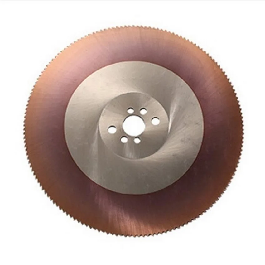 On sale of 1pc super HSSM35 Co5 made 350*32*2.0/2.5mm TIALN coating HSS saw blade for cutting SS steel pipe/steel pipe