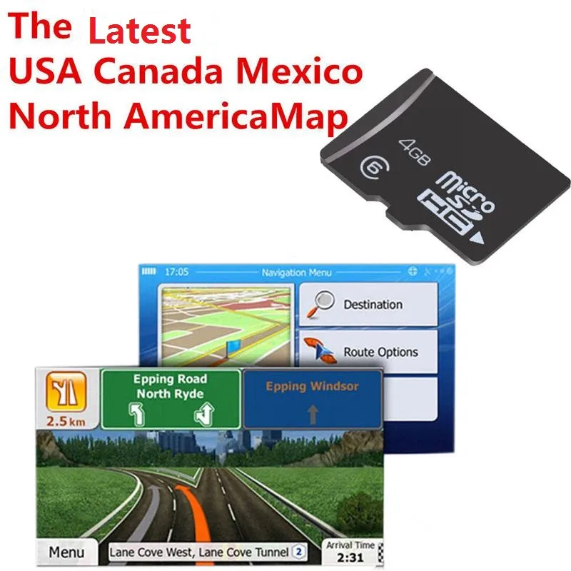 Promotion Mini 4G Map SD Card For Car Offroad GPS Lightweight Compact Durable Navigation Software Sterero Radio#262701 | Автомобили и
