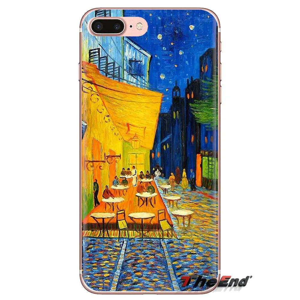 Прозрачные мягкие чехлы для Xiaomi Mi4 Mi5 Mi5S Mi6 Mi A1 A2 5X6X8 9 Lite SE Pro Max Mix 2 3 2S Van Gogh Star funy |