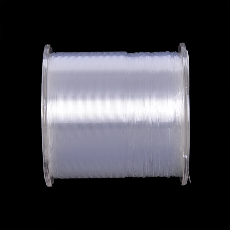 100% прозрачная рыболовная леска 500 м сверхпрочная нейлоновая не фторуглеродная