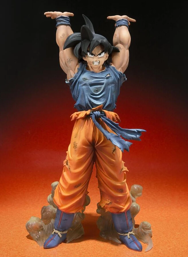 Dragon Ball Z фигурки Bandai zero битва Версия Сон Гоку ПВХ Рисунок Dragonball Z Цифры 15 см Коллекционная модель игрушка DB33