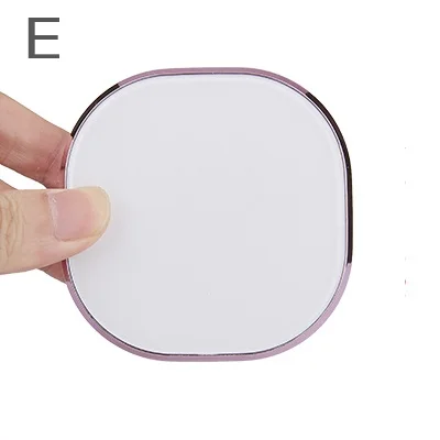 E Pink 5 шт. пустой воздух Подушки Основа для макияжа лица коробки DIY косметический CC BB крем многоразового Контейнер квадратный круглый Косметическая пудра случае компактных с puff - Цвет: E Pink