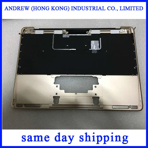Оригинальный золотой цвет A1534 topcase Для Macbook Pro Retina 12 &quotA1534 Topcase с клавиатурой