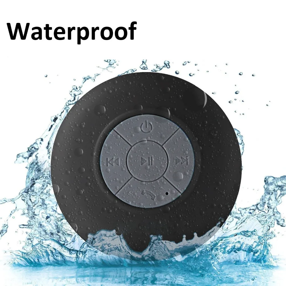 Портативный водонепроницаемый Душ Динамик Bluetooth 3 0 w/Mic мощный для бассейна лодки