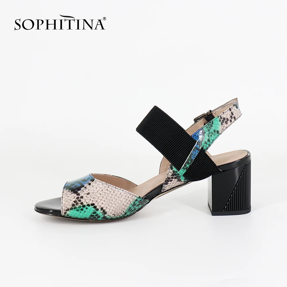 SOPHITINA/Большие размеры 36 43 женские босоножки Новинка 2020 года модная повседневная