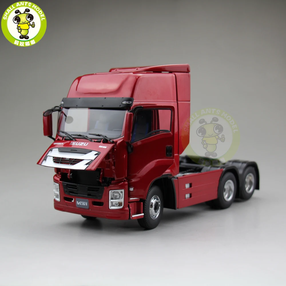 Грузовик Трейлер Isuzu GIGA VC61 коллекция моделей автомобилей подарок хобби красный
