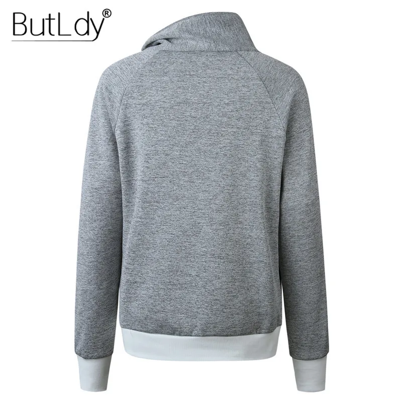 

Patchwork Zip Sweatshirt Women Turtleneck Pullover Winter 2018 Plush Female Sweatshirts Long Sleeve Thick Warm Hoodie Tracksuit