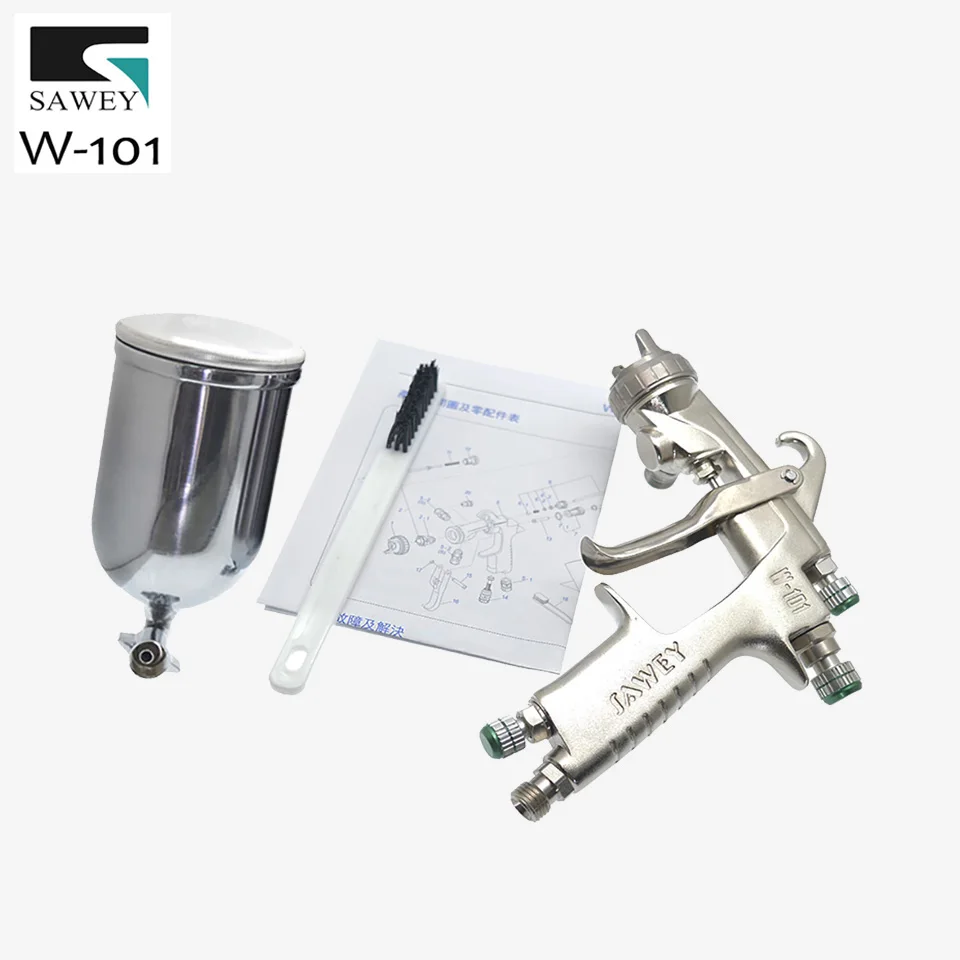 SAWEY W-101 HVLP гравитационная подача краски спрей рисунок пистолета Краска