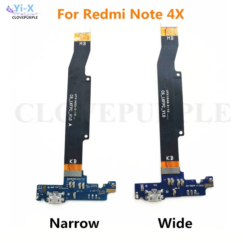 Для Xiaomi Redmi Note 4X Note4X USB зарядная док-станция зарядное устройство гибкий кабель и