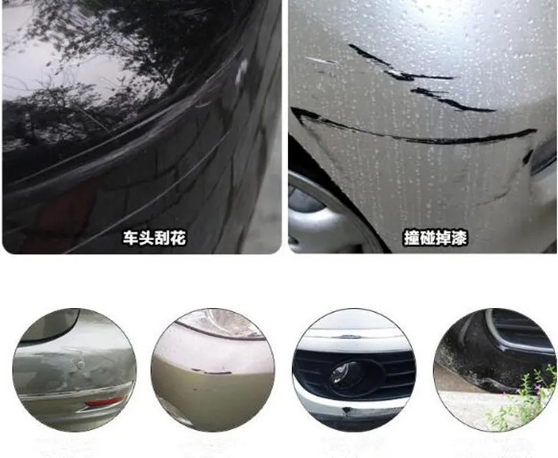 Наклейка на автомобильный бампер Противоударная полоса для Renault clio megane 2 3 captur logan