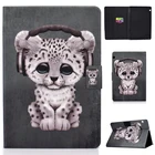 Мягкий чехол для Huawei Mediapad T5 10, противоударный защитный чехол 10,1 дюйма, зеркальная сумка, кошка, собака, кролик, Бабочка, животный принт