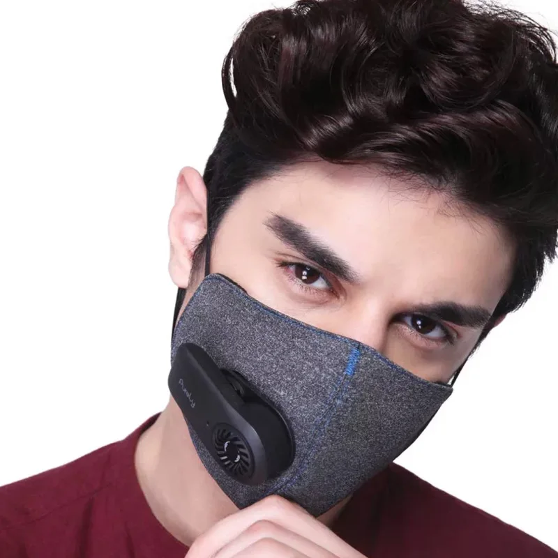 Xiaomi Mijia чистая воздушная маска против загрязнения PM2.5 может заряжаться для