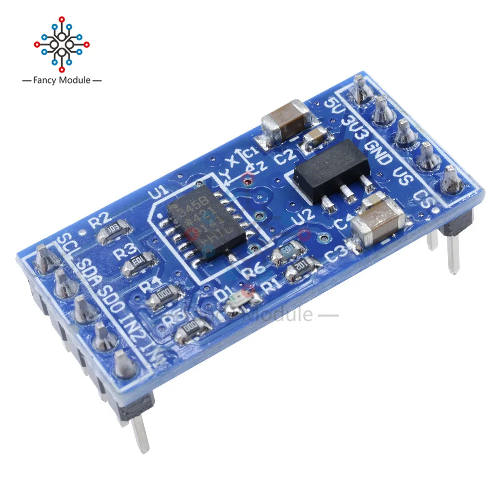 ADXL345 IIC/SPI 3 осевой цифровой датчик угла гравитационного падения акселерометр