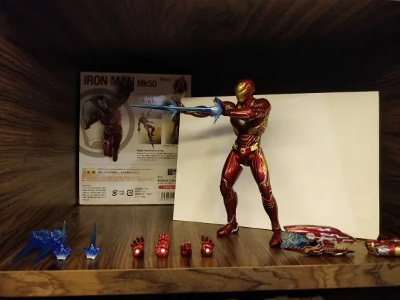 Ironman MK50 супер герой Marvel Мстители Бесконечность войны BJD фигурки модель игрушки для детей
