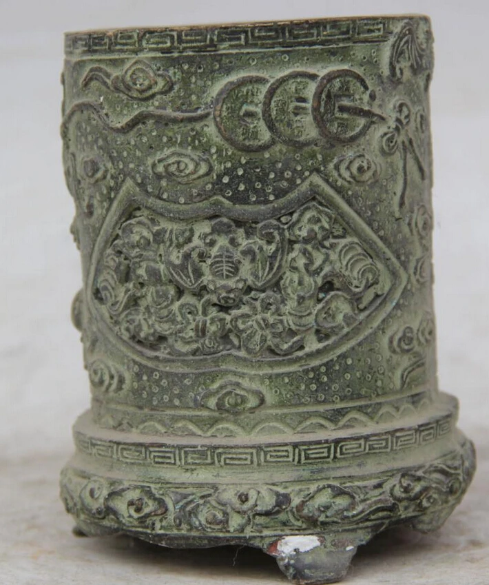 Песня voge gem S2452 5 старая китайская династия дворец бронзовая круглая богатство
