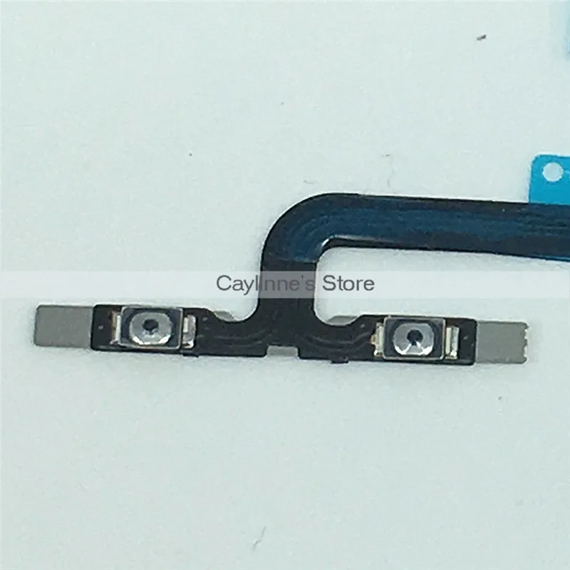 10pcs Volume Button Flex Cable for iPhone 6S Plus 5.5'' Side Mute Silent Switch with Metal Bracket Replacement Parts | Мобильные