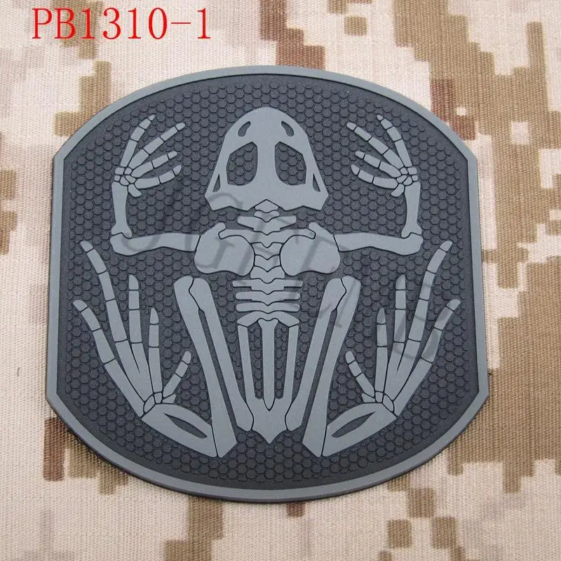 Devgru NSWDG SEALTEAM Череп Скелет Лягушки тактический военный моральный дух 3D ПВХ патч |