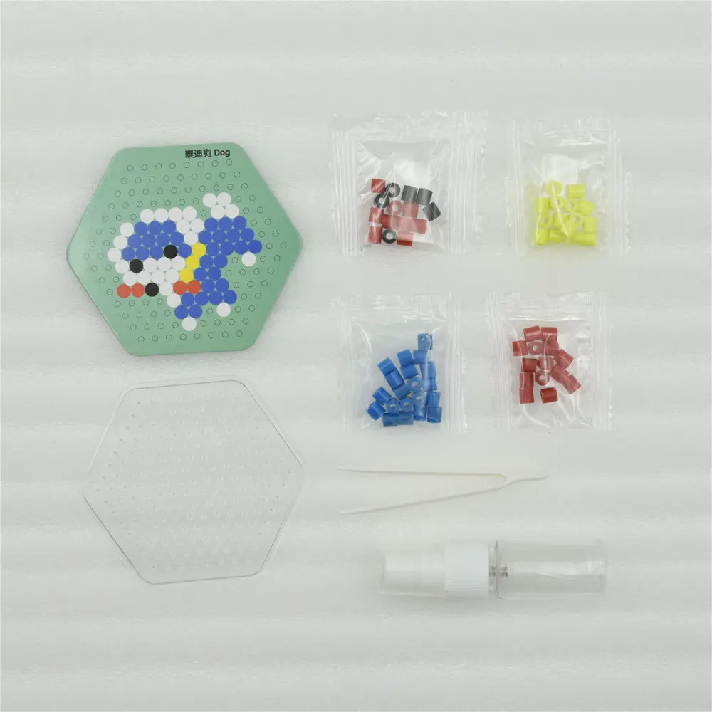 Новые бусины Волшебные Beados головоломки Packedperler бусины для детей образовательные Животные воды Beadbond