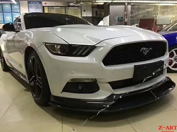 Z ART автомобиля Тюнинг пакет для Ford Mustang 2015 2017 AC юбка переднего бампера из